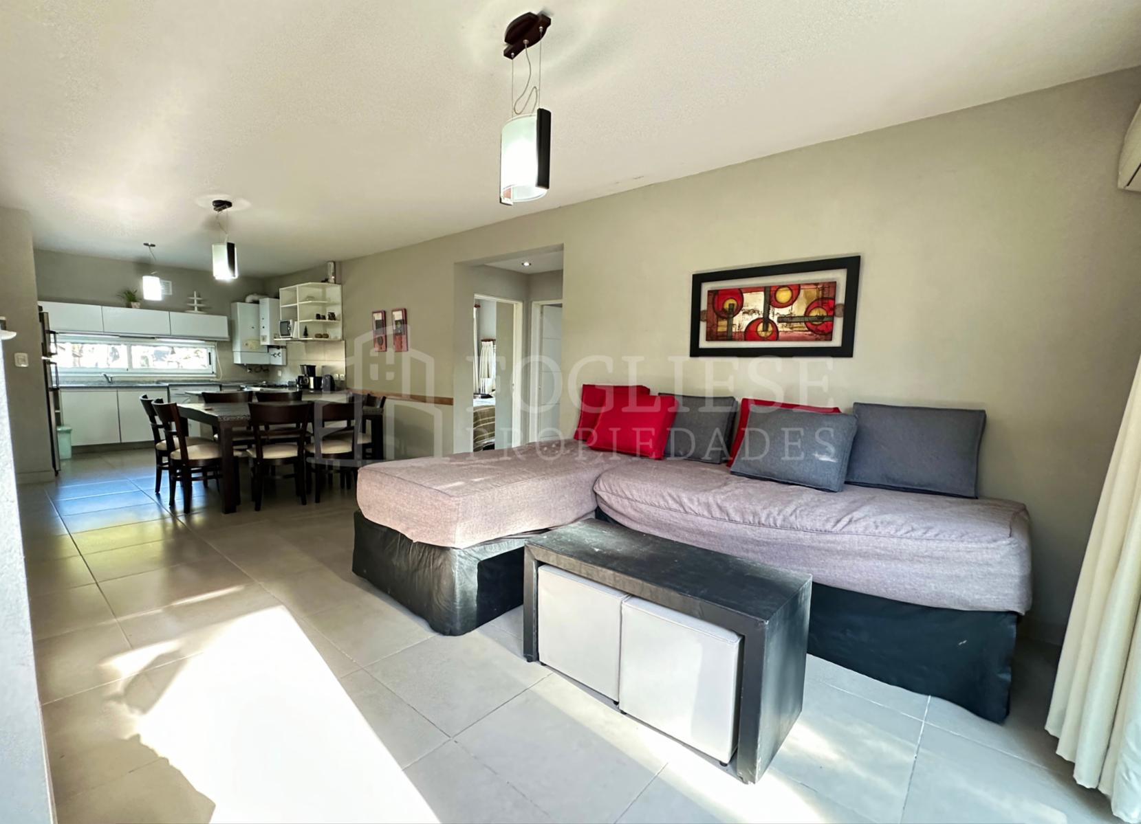 Departamento 3 ambientes con piscina en Mar de las Pampas — foto 4