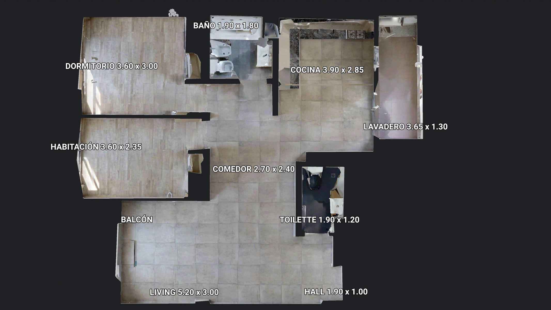 DEPARTAMENTO 3 AMBIENTES SEMI PISO C/BALCÓN Y LAVADERO - 27