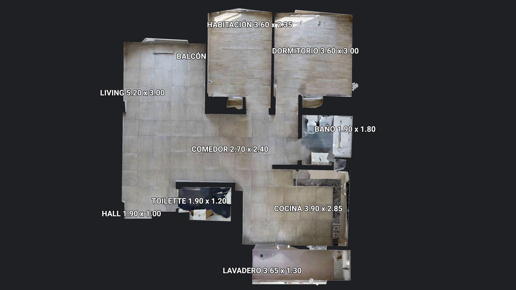 DEPARTAMENTO 3 AMBIENTES SEMI PISO C/BALCÓN Y LAVADERO - 28