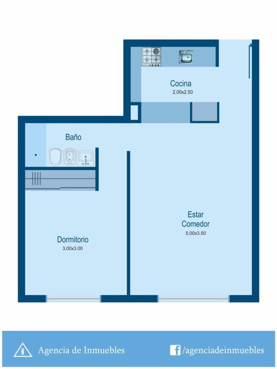 ALQUILA: Departamento 1 Dormitorio / Obispo Salguero 450 - Nueva Cordoba - 23
