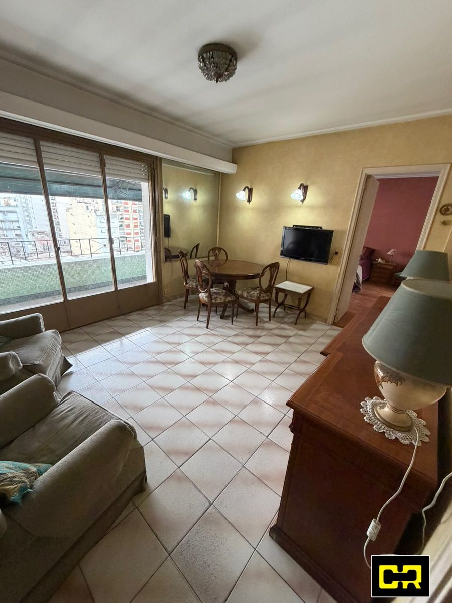 Muy buen departamento 2 ambientes al frente con balcon terraza. - 7