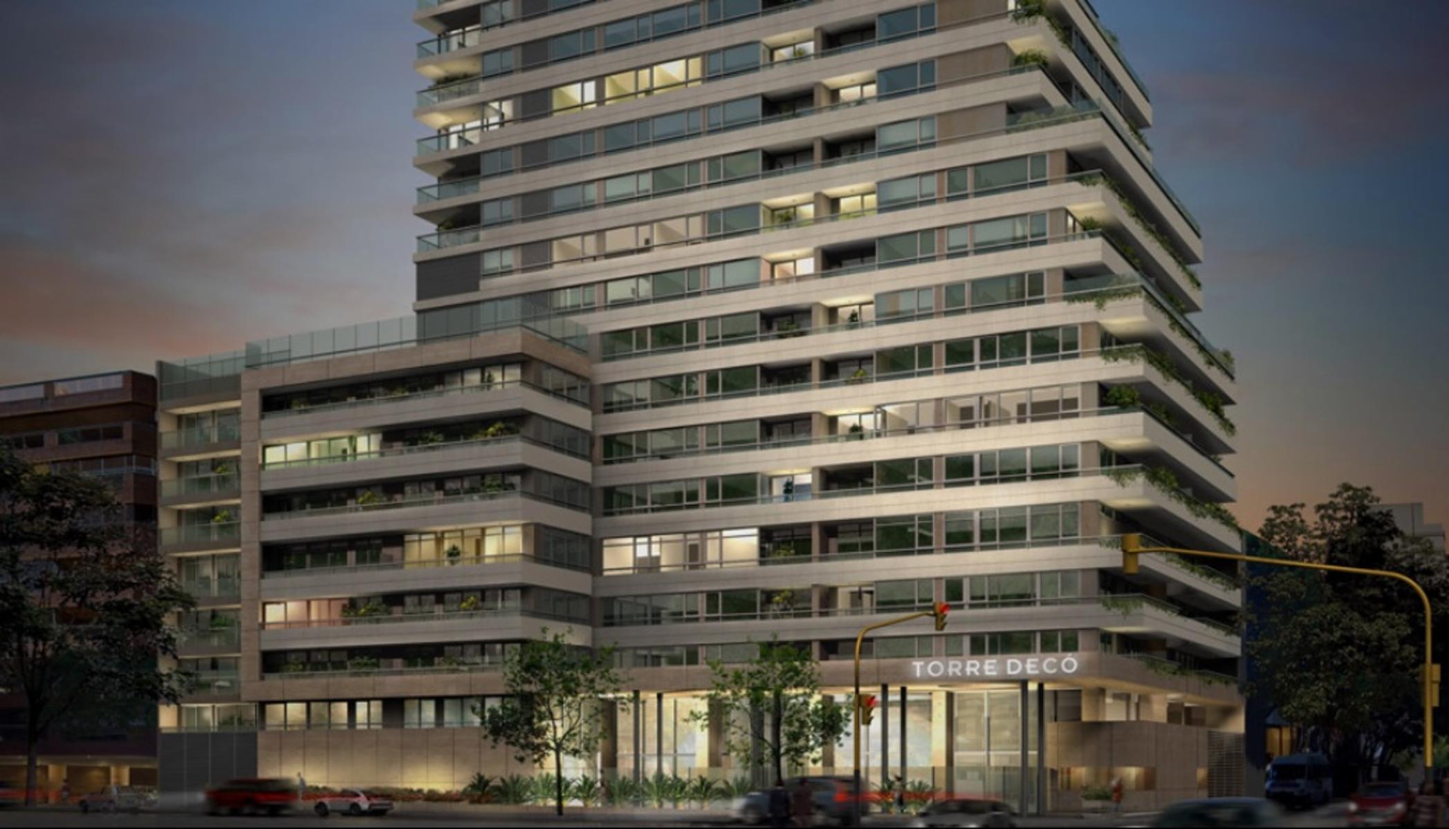 TORRE DECÓ Recoleta. Departamento de 4 ambientes con dependencia de servicio, 2 cocheras y baulera.