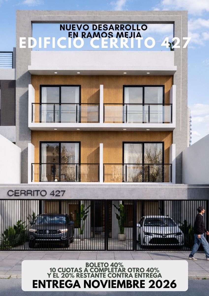 VENTA DEPARTAMENTO 2 AMBIENTES A ESTRENAR EN RAMOS MEJIA FINANCIA — foto 7