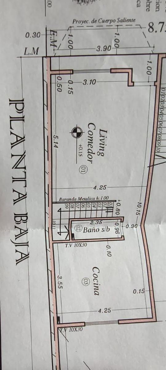 Venta Ramos Mejia Triplex al frente 4 ambientes con garage y terraza - 36