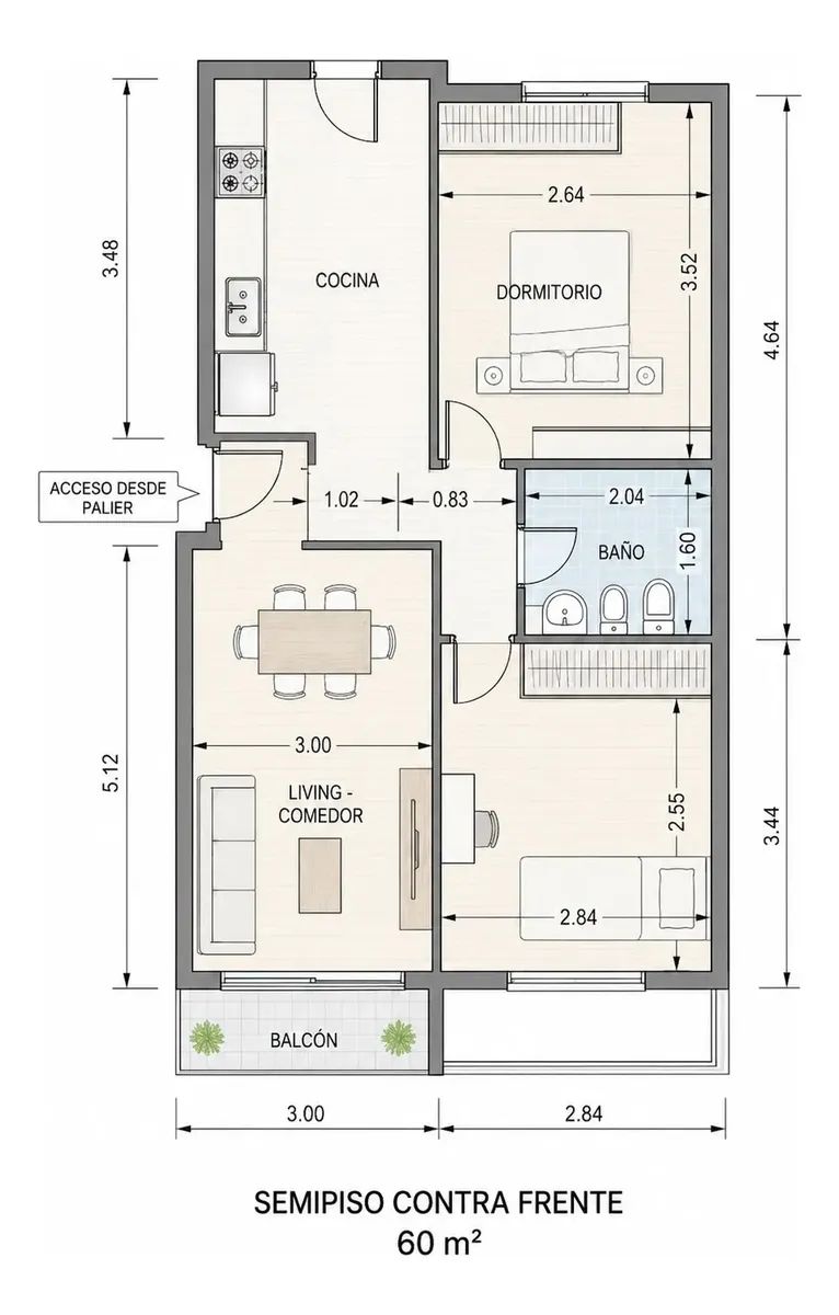 Venta - Departamento 3 Ambientes Con Cochera Ramos Mejia — foto 4