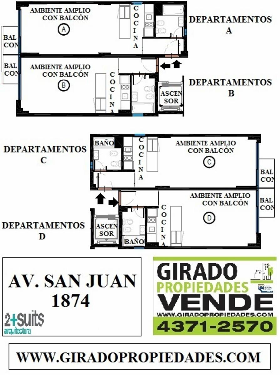 AV SAN JUAN 1800. DPTO A ESTRENAR EN TORRE FULL AMENITIES. ZONA EN CRECIMIENTO. — foto 15