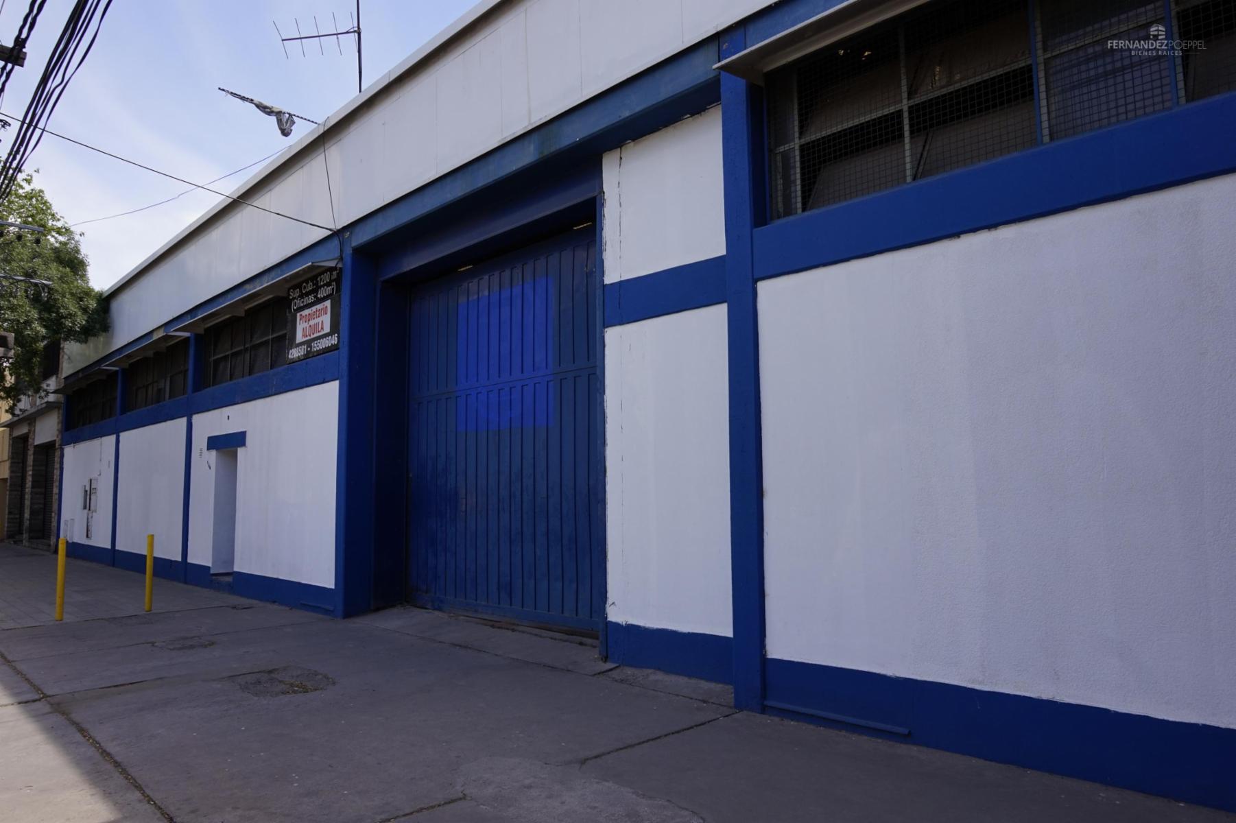 FERNANDEZ POEPPEL Alquila Propiedad Comercial Galpon 1200 m2 Mendoza - 1