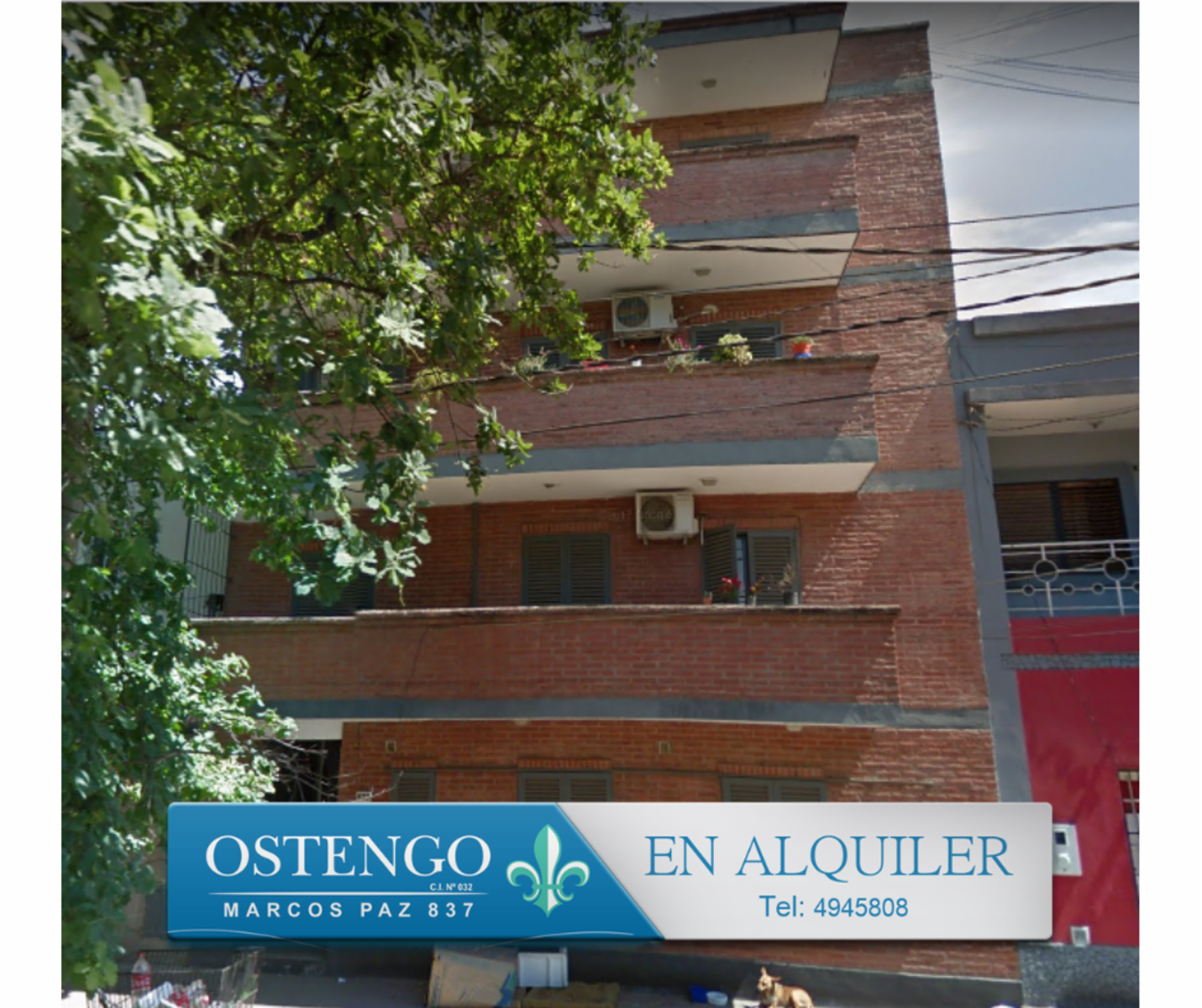 Dpto 2 Dormitorio - Pellegrini 833-Planta Baja con Patio - 1