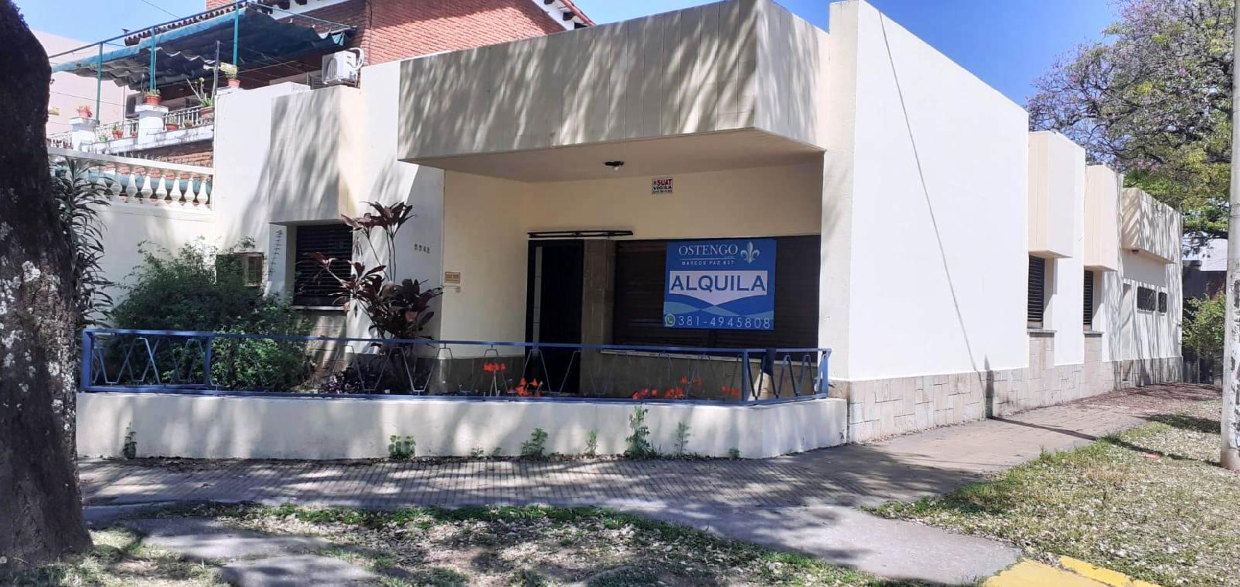 ALQUILER-CASA-USO COMERCIAL- Av Mate de Luna 2.300 - 5