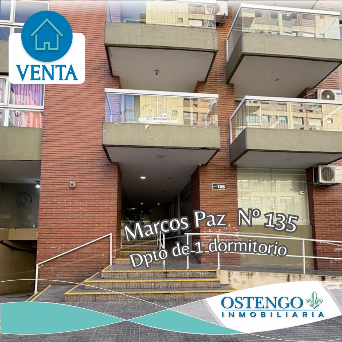 Bº NORTE - MARCOS PAZ 135 - VENTA - DPTO 1D