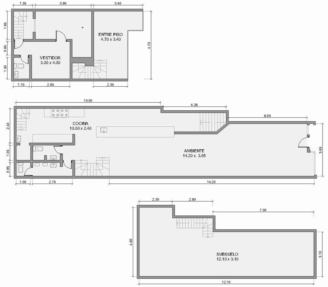 CENTRO / TRIBUNALES VENTA LOCAL 170M2 APROX APTO TODO DESTINO (GASTRONOMICO) - 4