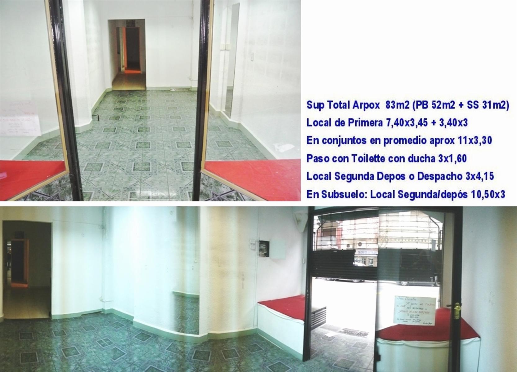 LOCAL EN ALQUILER 83m2 APROX CENTRO / TRIBUNALES - 6