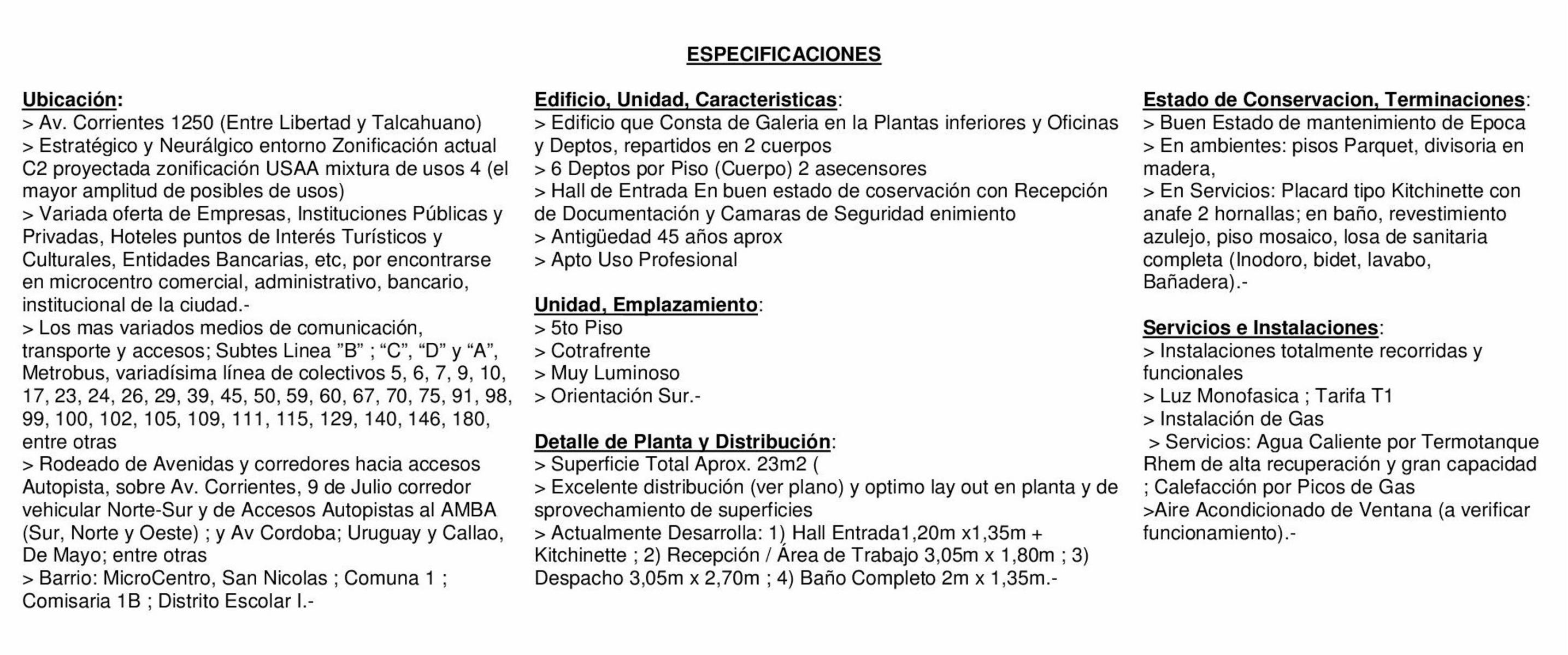 ALQUILER OFICINA AMBIENTE DIVIDIDO APTO PROFESIONAL - 4
