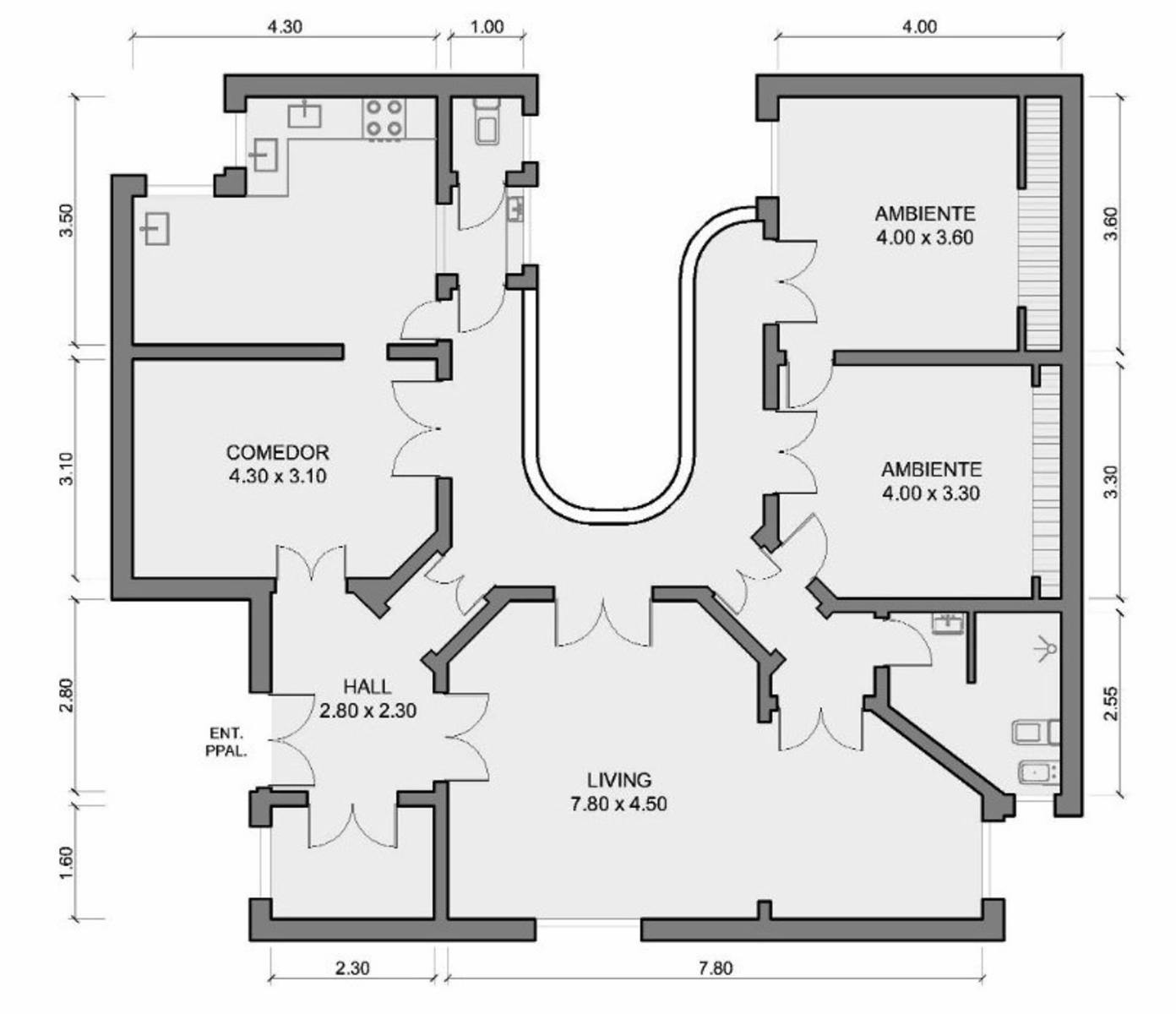 VENTA DEPARTAMENTO 5y1/2 o 6 AMBIENTES CASA CALISE ART NOUVEAU VIRGINIO COLOMBO — foto 6