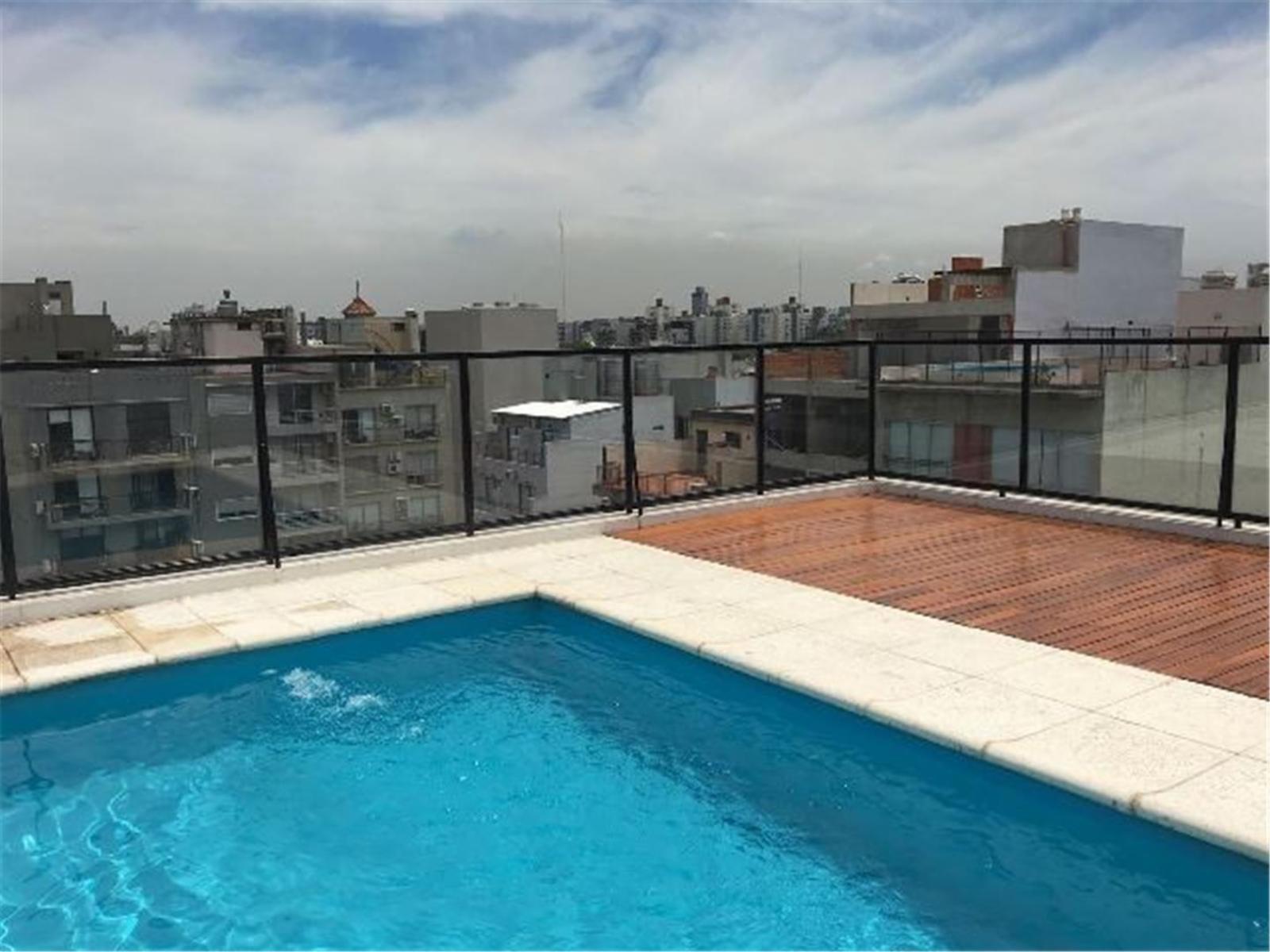 PALERMO HOLLYWOOD ALQUILER SIN MUEBLES AMPLIO DOS AMBIENTES CON COCHERA BAÑO EN SUITE + TOILETTE + BALCON + EDIFICIO CON PISCINA - 3