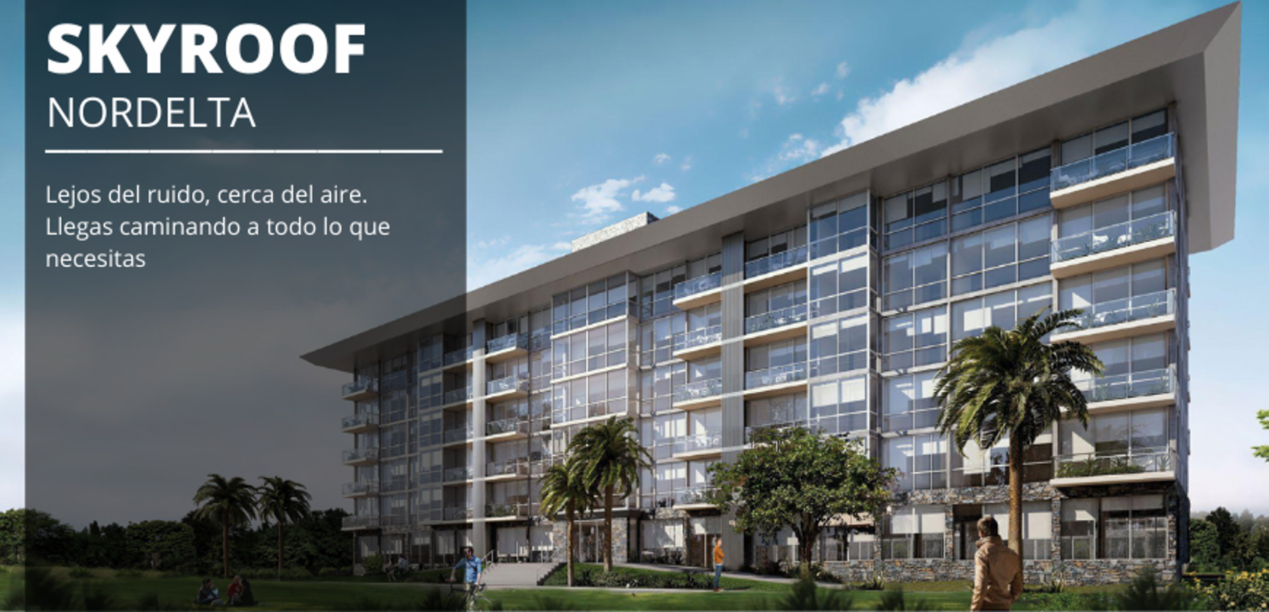 Nordelta SKYROOF fideicomiso al costo 2/3 amb