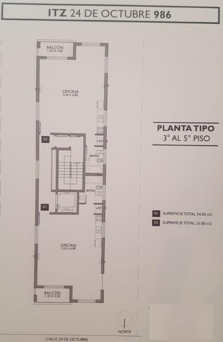 Excelente edificio de calidad. Monoambiente a estrenar. Planta Libre Divisible — foto 3