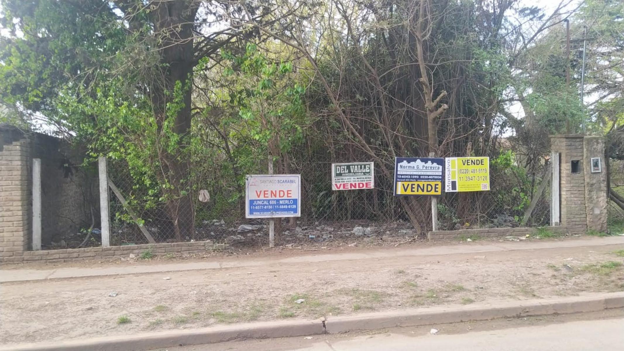 Terreno de 10 x 42.m. Parque san Martin, Merlo — foto 2