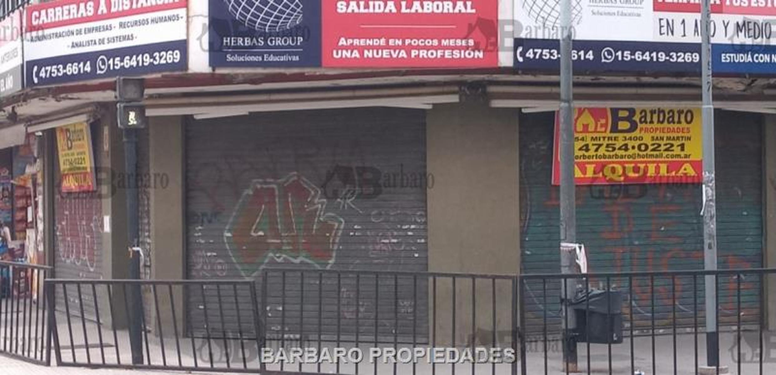 BARBARO ALQUILA LOCAL EN INMEJORABLE UBICACIÓN EN SAN MARTIN CENTRO — foto 3
