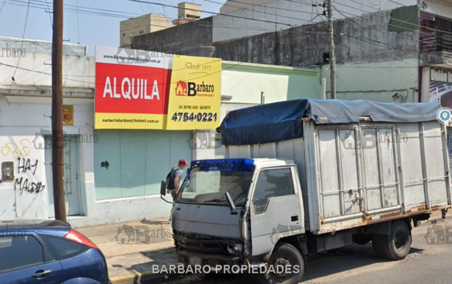 BARBARO ALQUILA LOCAL EN SAN MARTIN - 1