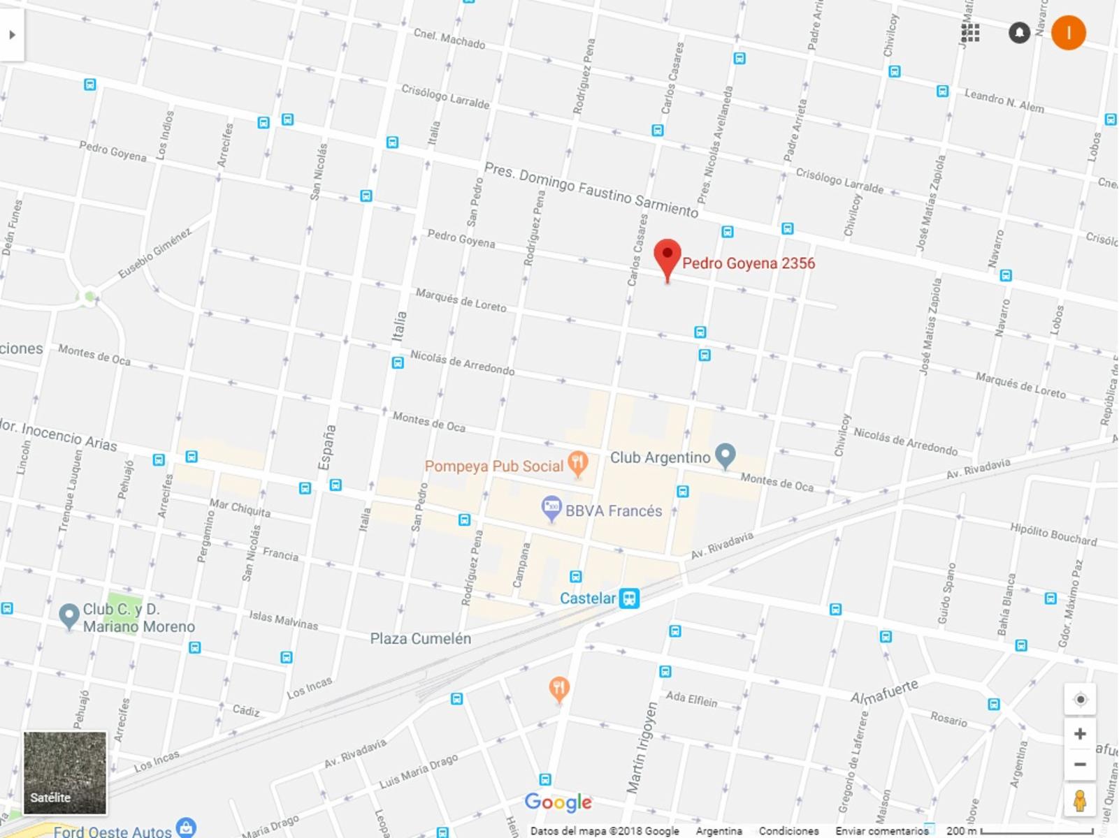Tipo Casa por Pasillo - 119m2. A REFACCIONAR. EXCELENTE UBICACION CASTELAR NORTE