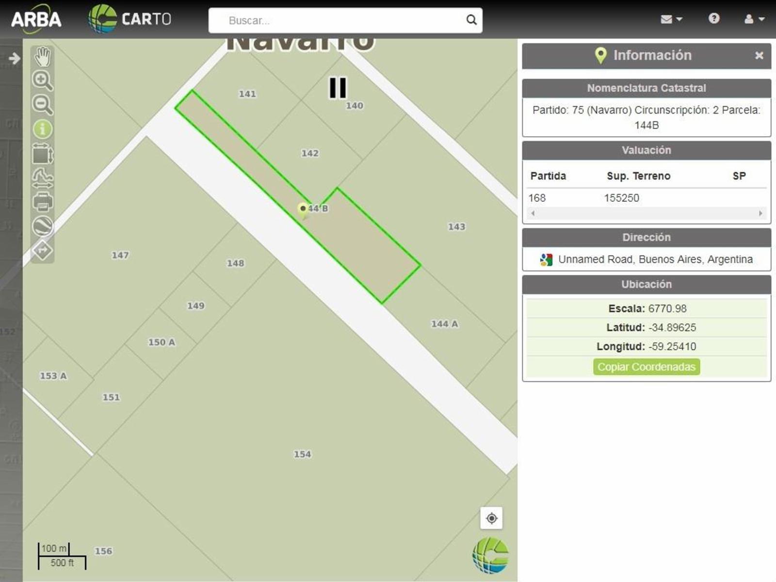 3 Fracciones de campo a 2 Km de Ruta 47 - 3