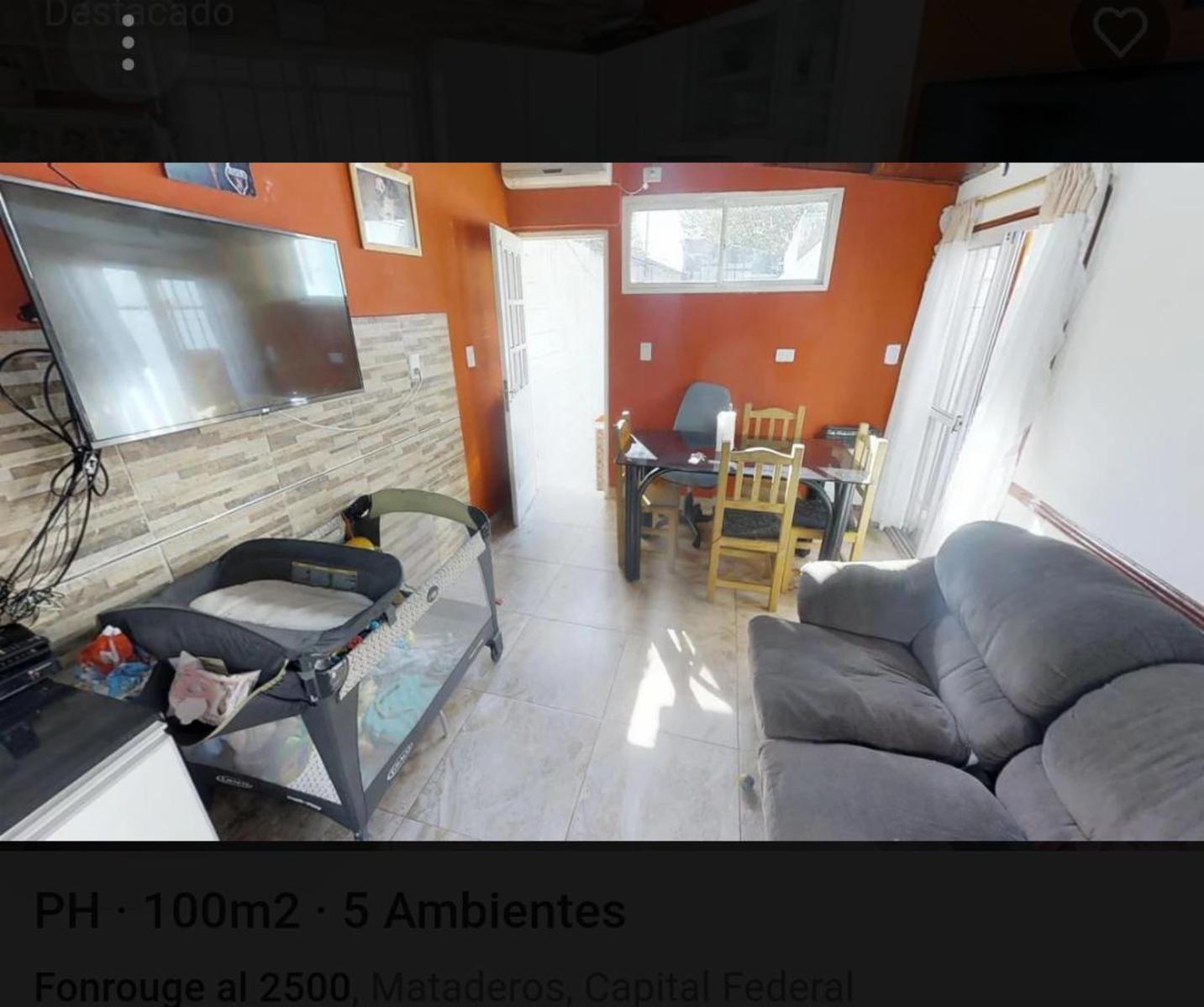 IMPECABLE Y RECOMENDADO PH por su excelente distribucion y comodidad en sus 5 ambientes U$S 130.000 — foto 2