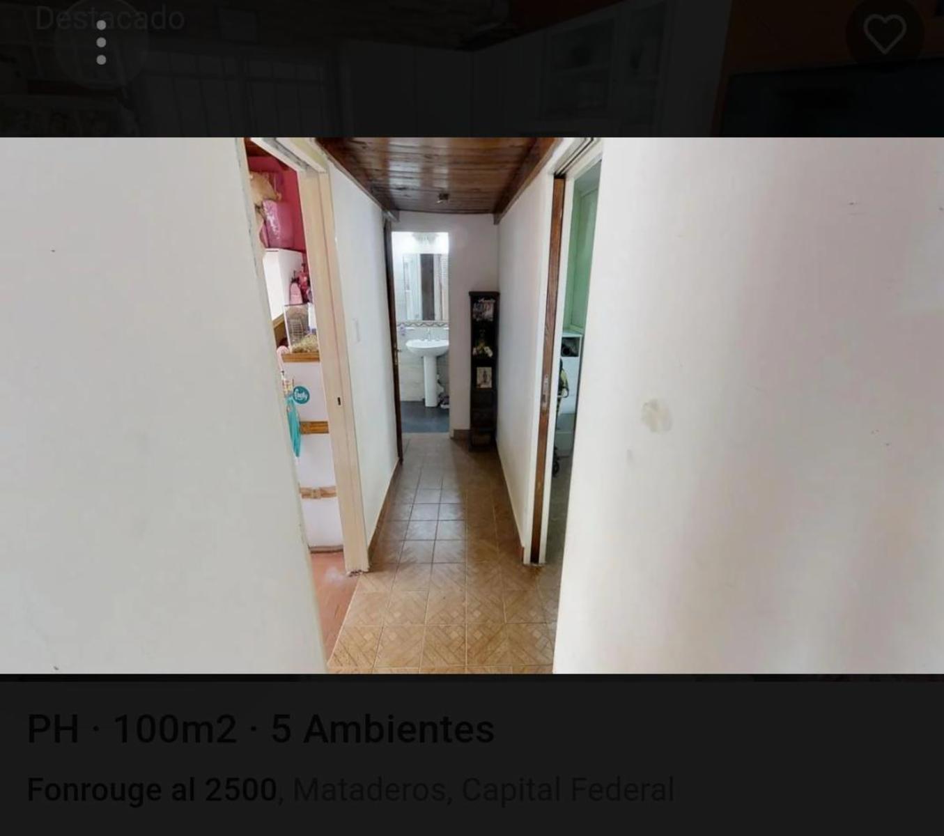 IMPECABLE Y RECOMENDADO PH por su excelente distribucion y comodidad en sus 5 ambientes U$S 130.000 — foto 3