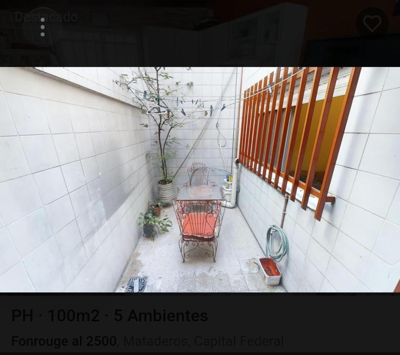 IMPECABLE Y RECOMENDADO PH por su excelente distribucion y comodidad en sus 5 ambientes U$S 130.000 — foto 7