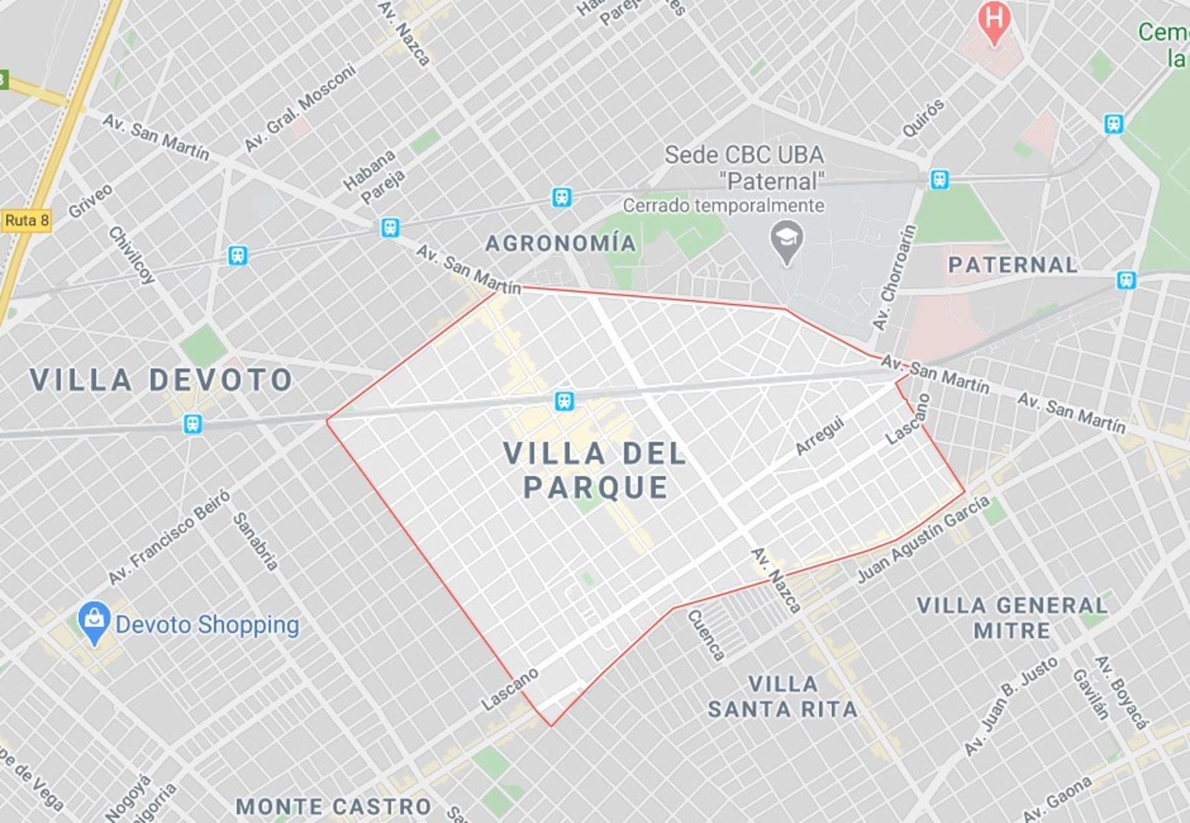 Lote / Terreno Villa del Parque 1567,80 m² Construibles - 1