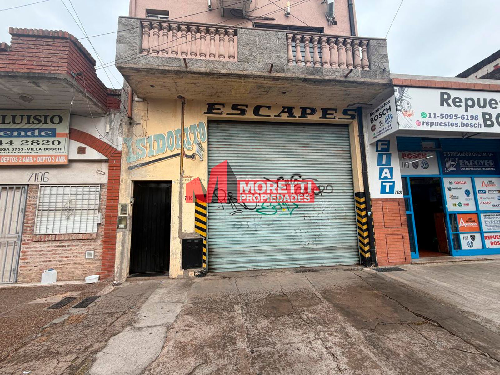 ALQUILER - Local 144 M2 - Santos Vega al 7100 - Villa Bosch - 1