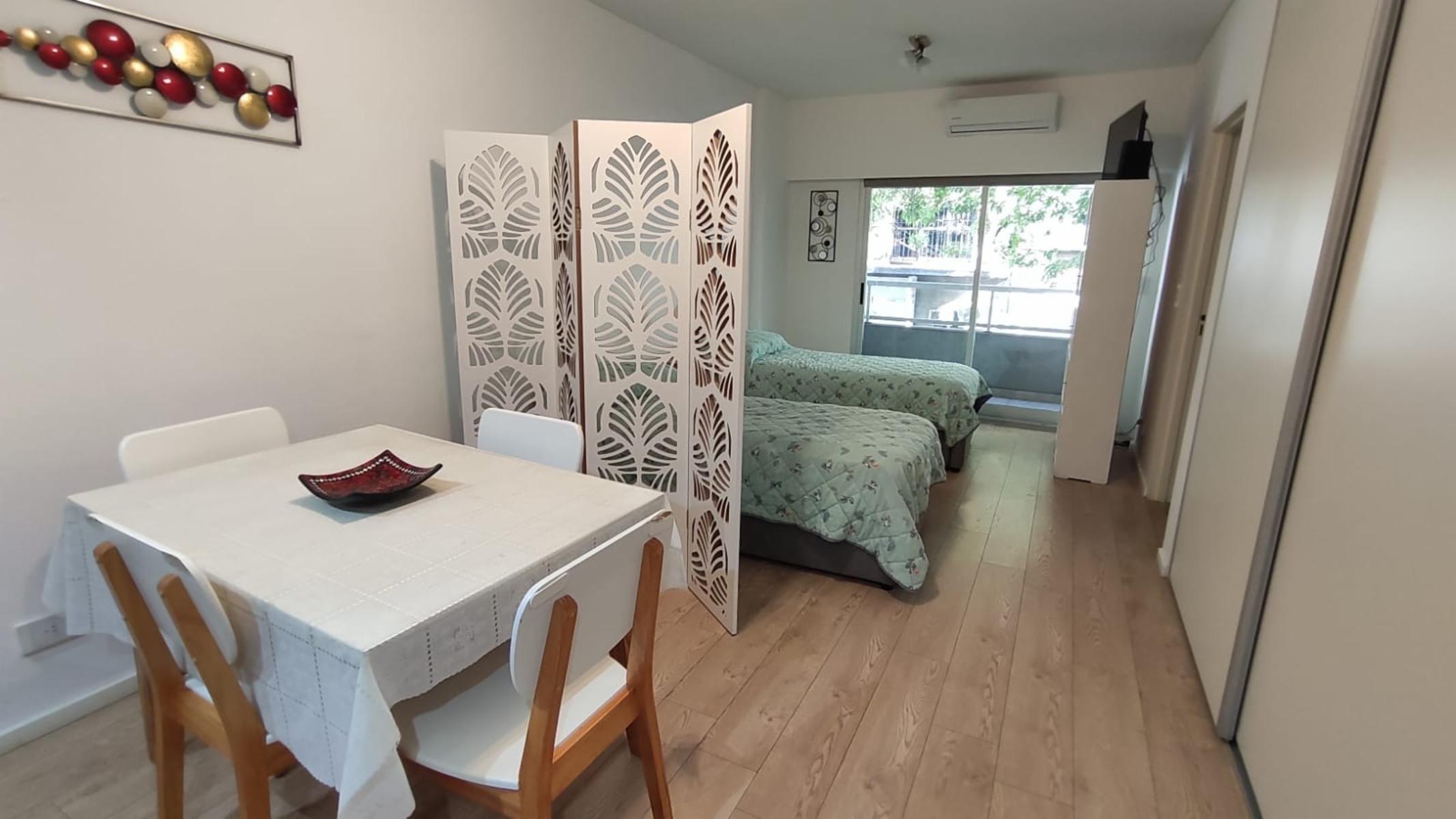 Monoambiente moderno al Frente con Balcon