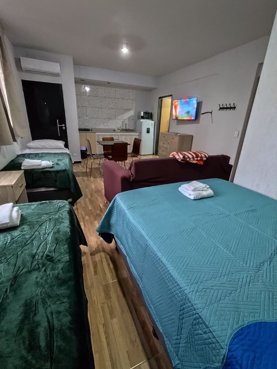 Moderno Departamento Monoambiente temporario para 4 personas - 2