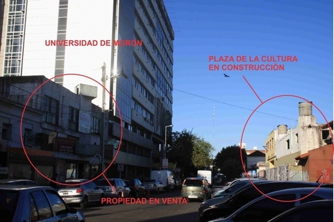 Venta de excelente lote en centro de Moron