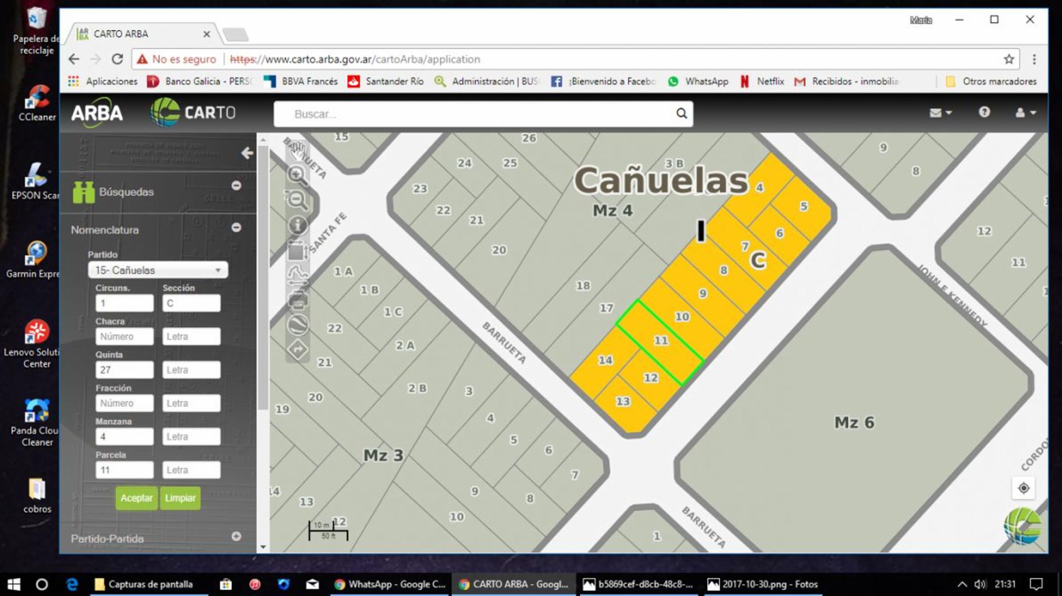 EXCELENTE LOTES EN CAÑUELAS