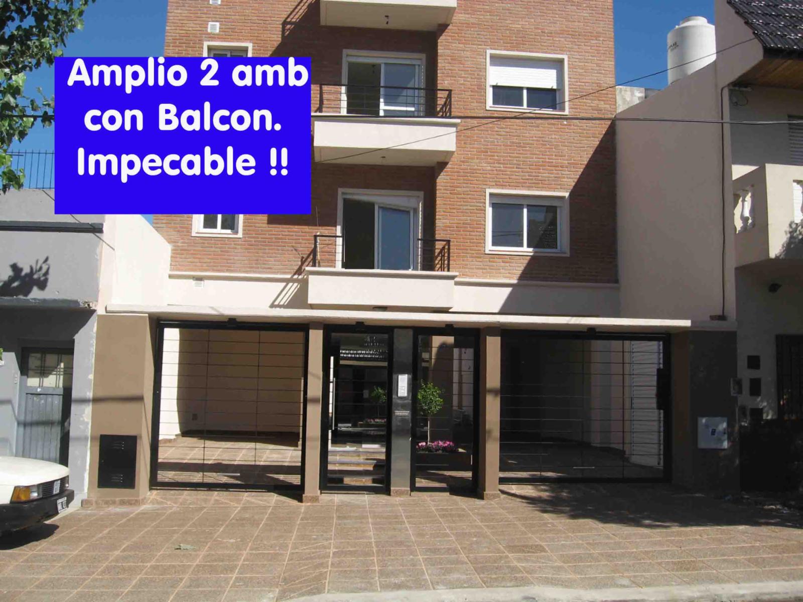 V647 Moron Venta Hermoso Departamento 2 amb. con balcon al frente Con renta — foto 2