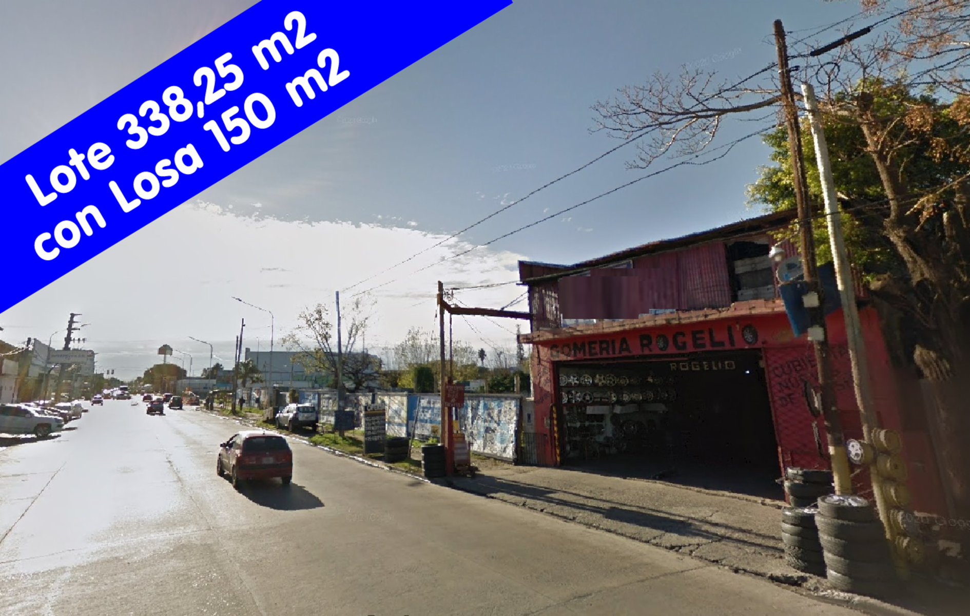 V669 Villa Luzuriaga Lote de terreno con losa.