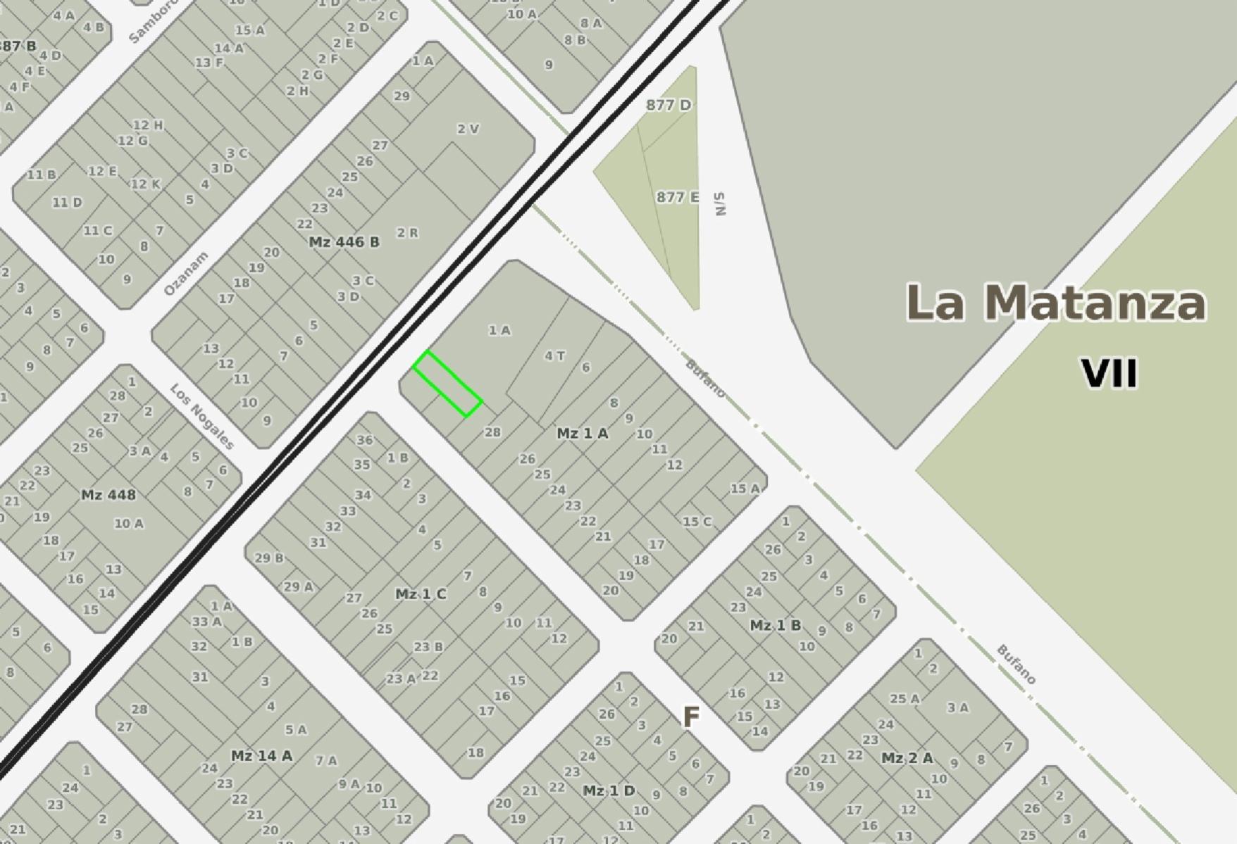 V669 Villa Luzuriaga Lote de terreno con losa. — foto 2