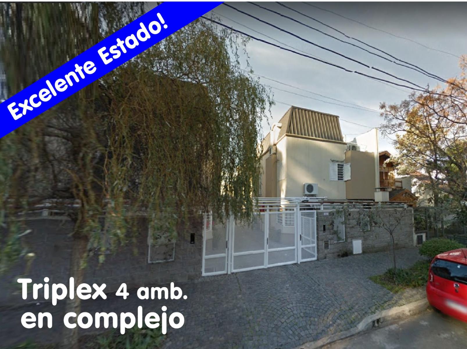 Excelente Triplex 4 amb en Venta Villa Sarmiento