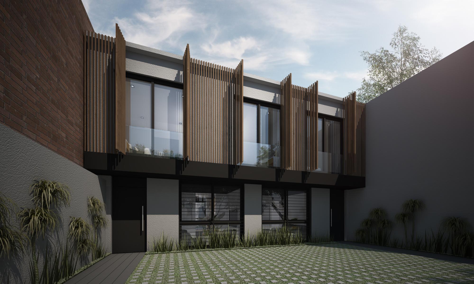 Lote con proyecto aprobado: Emprendimiento para 2 dúplex de 4 ambientes con cocheras en la zona más exclusiva de Castelar