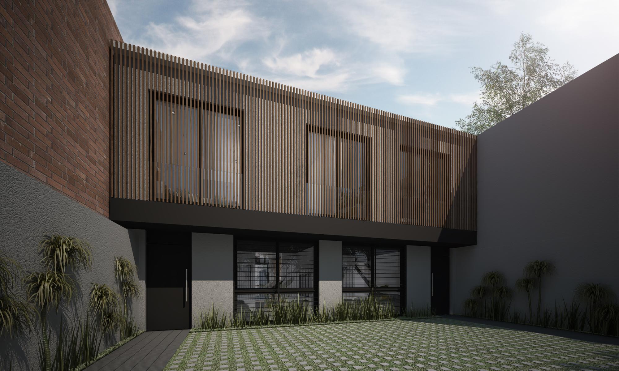 Lote con proyecto aprobado: Emprendimiento para 2 dúplex de 4 ambientes con cocheras en la zona más exclusiva de Castelar — foto 2