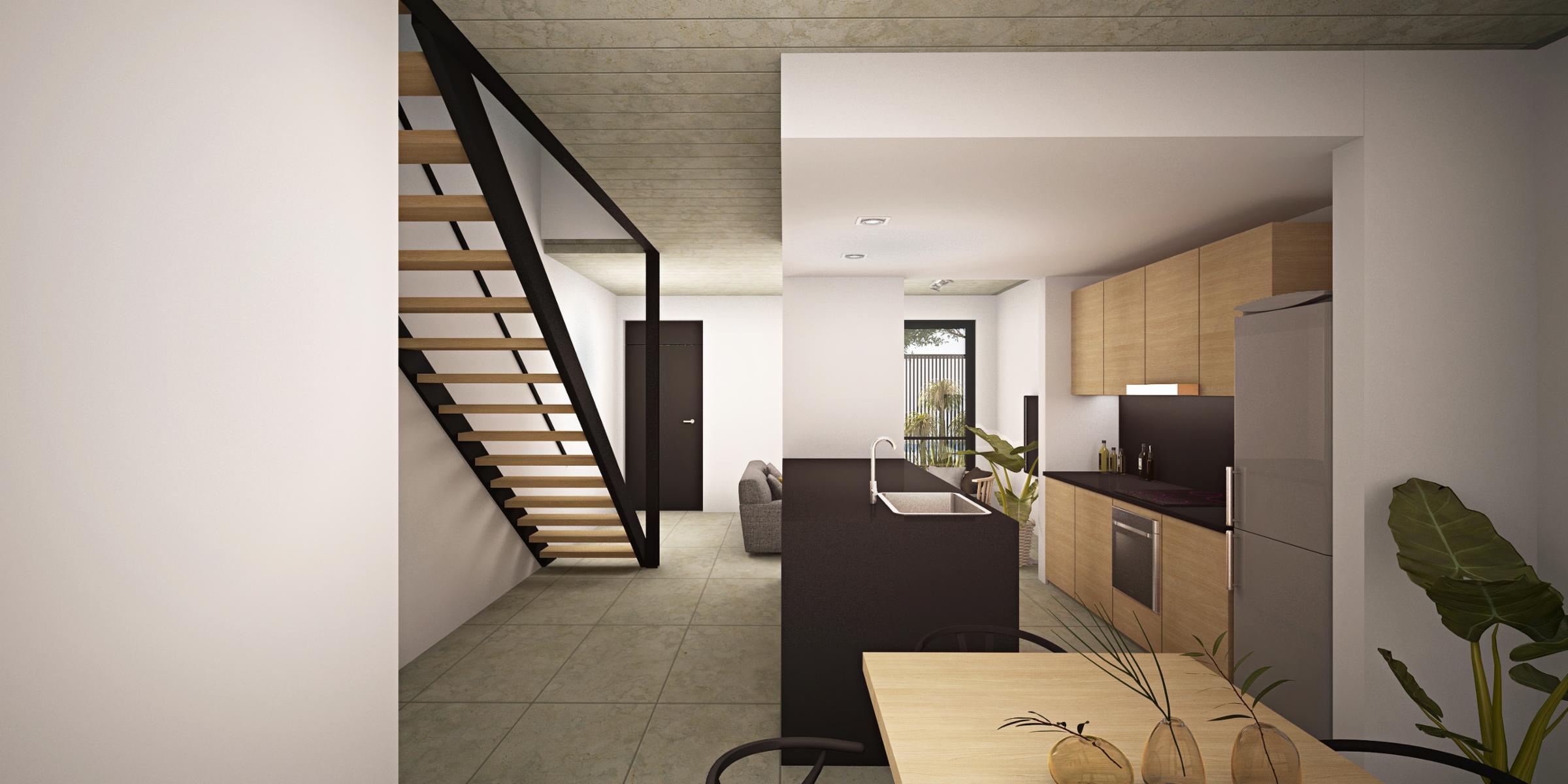 Lote con proyecto aprobado: Emprendimiento para 2 dúplex de 4 ambientes con cocheras en la zona más exclusiva de Castelar — foto 3