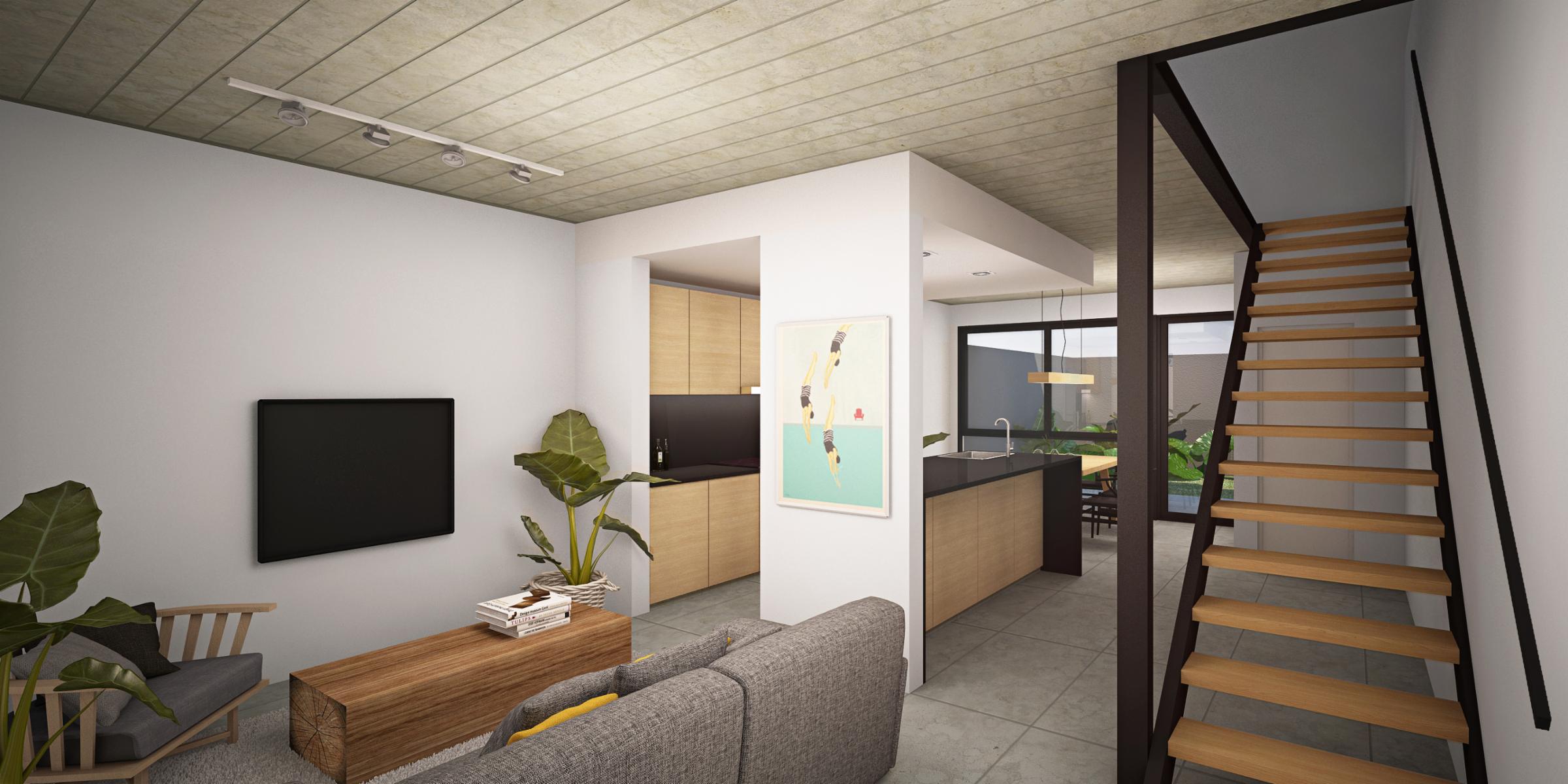 Lote con proyecto aprobado: Emprendimiento para 2 dúplex de 4 ambientes con cocheras en la zona más exclusiva de Castelar — foto 5