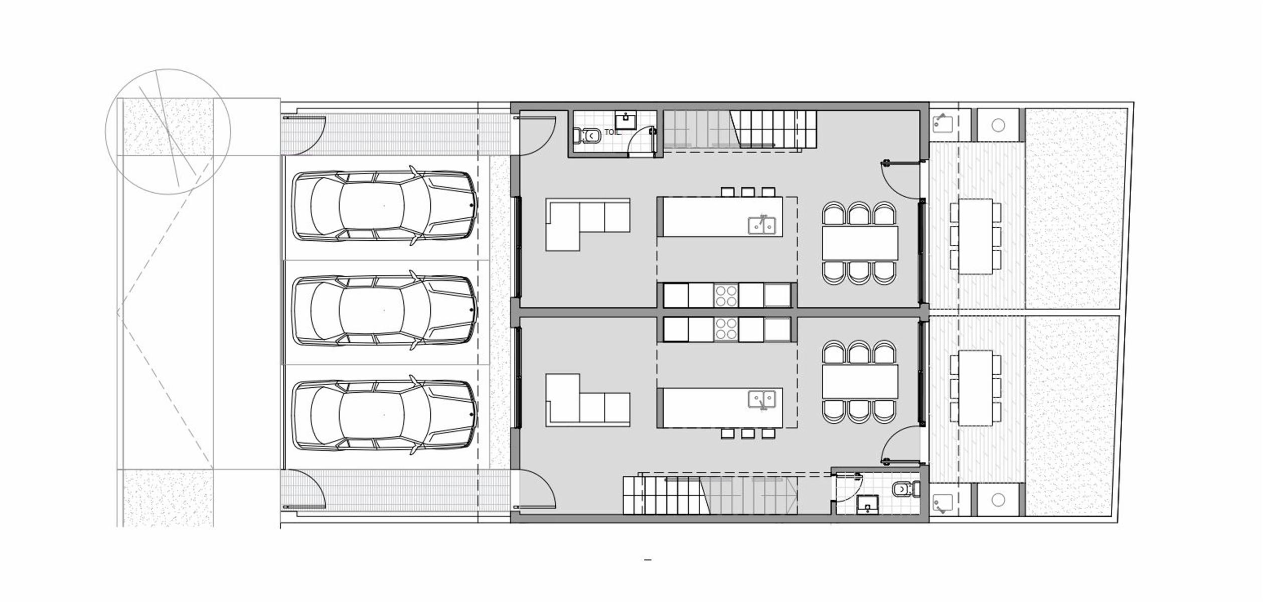Lote con proyecto aprobado: Emprendimiento para 2 dúplex de 4 ambientes con cocheras en la zona más exclusiva de Castelar — foto 7