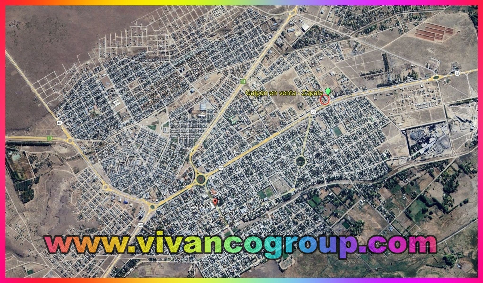 Se vende Galpón 1.100 m2. - Frente a Ruta 22 - Zapala - Provincia de Neuquén - 4