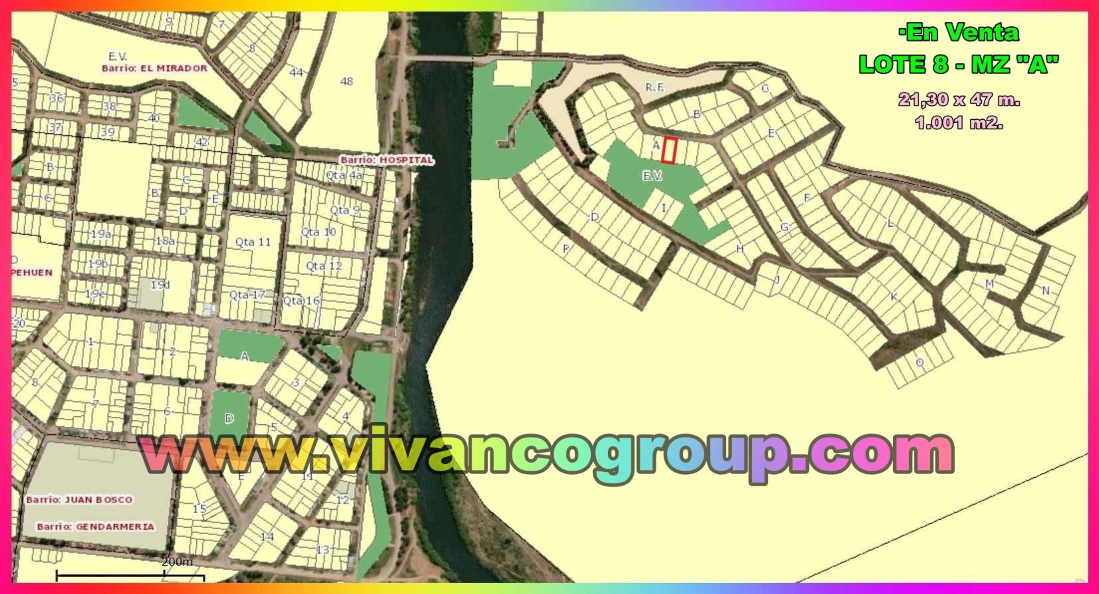 Lote 1000 m2. - Barrio La Aldea - Localidad de Aluminé - Provincia de Neuquén - 4