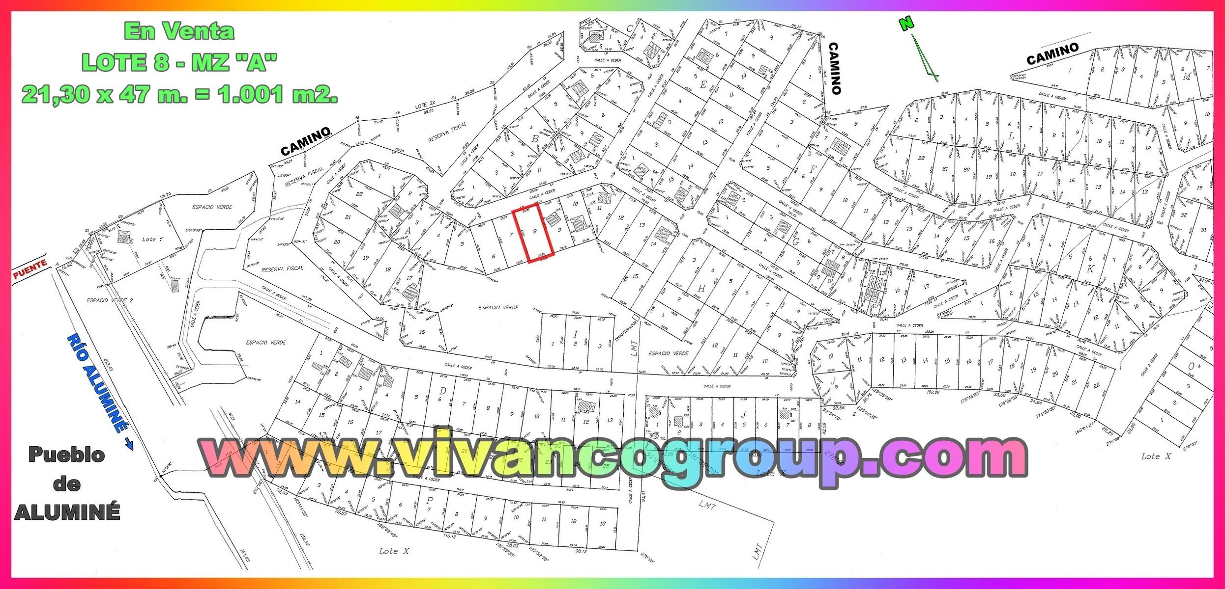 Lote 1000 m2. - Barrio La Aldea - Localidad de Aluminé - Provincia de Neuquén - 6