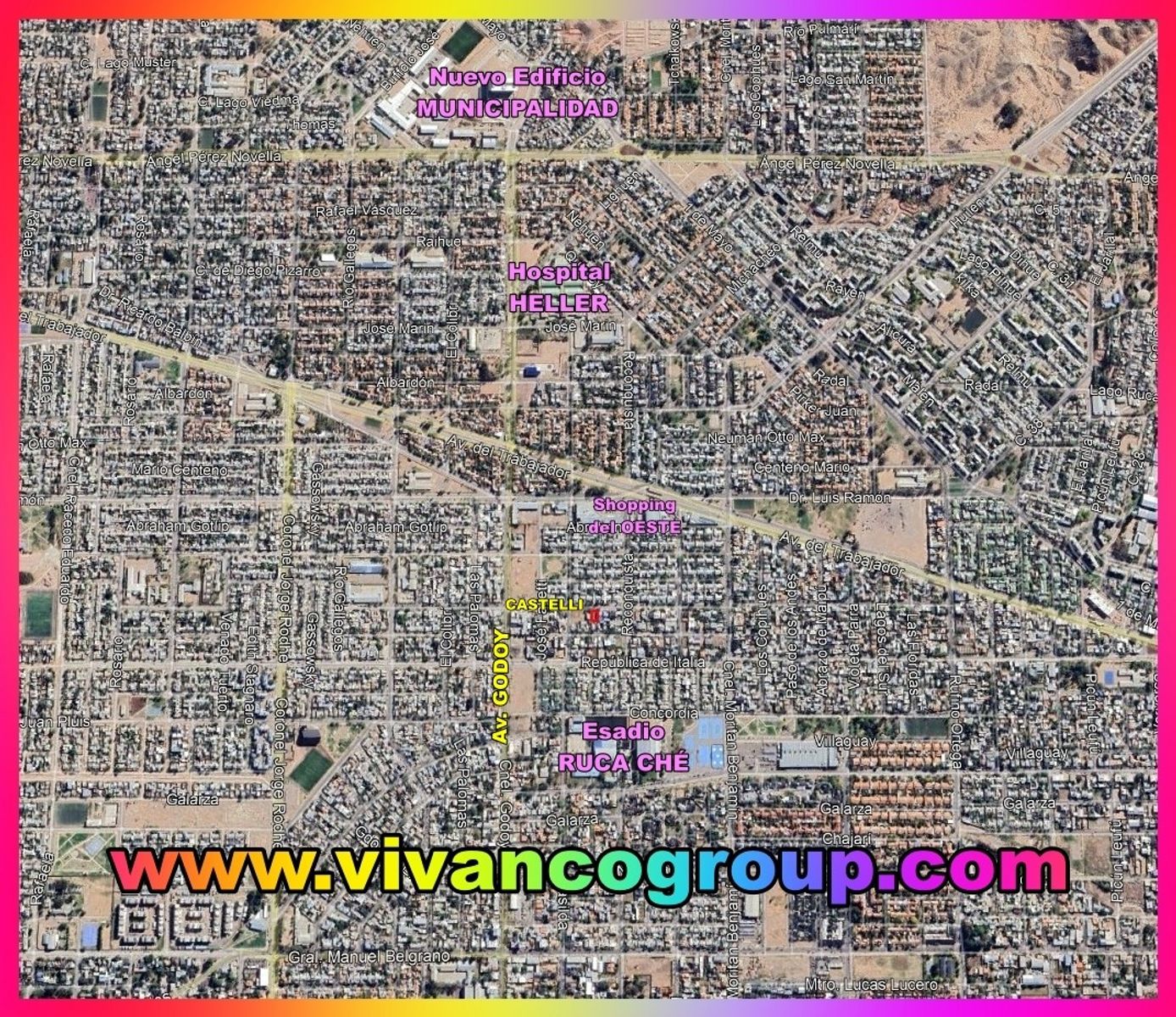 Se vende Terreno baldío de 275 m2. calle Castellial4.000,Neuquéncapital, Provincia de Neuquén. — foto 3