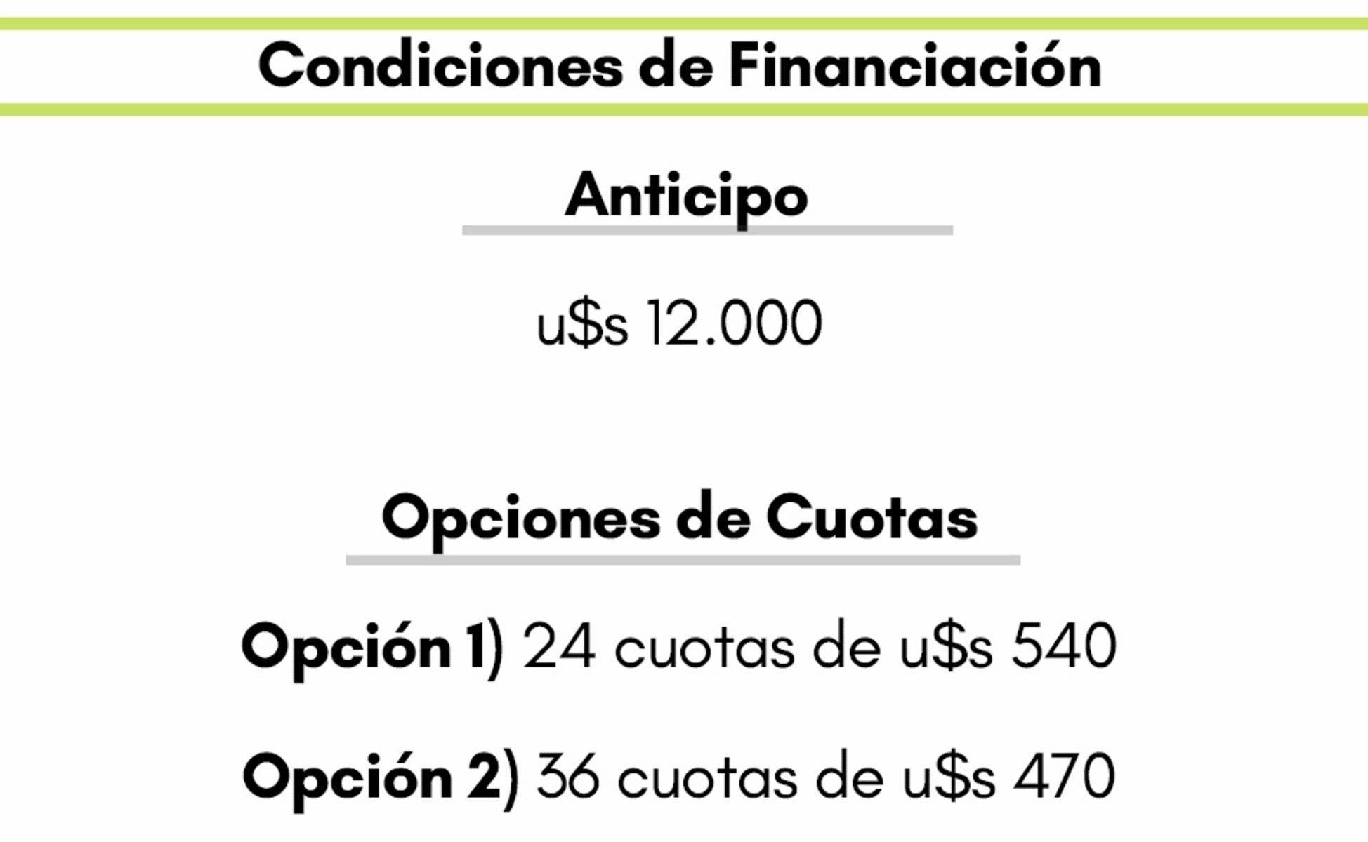 Loteo Tierra Linda, anticipo y cuotas - 3