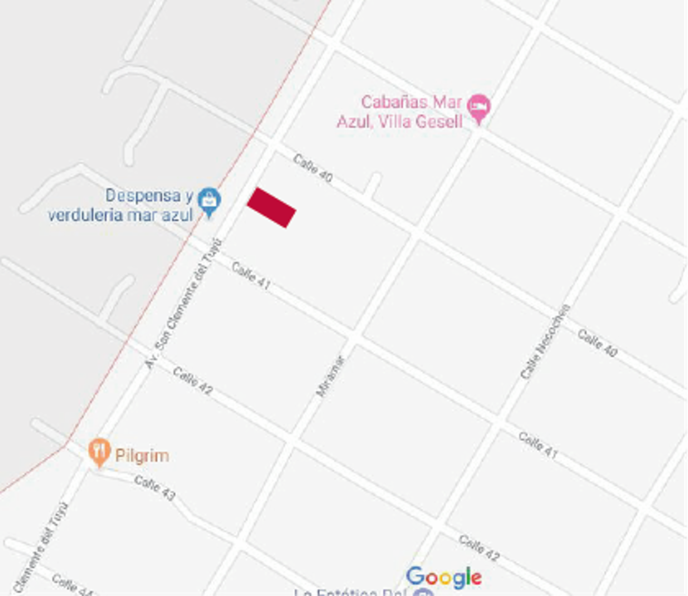LOTE en MAR AZUL de 10 X 40 — foto 2